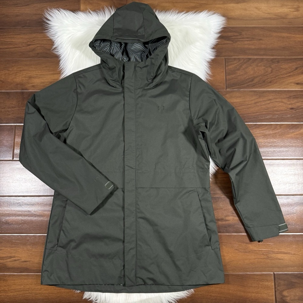 Under Armour UA Women's Size Large Cold Gear Infrared Storm Rain Jacket NO LINER